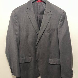 ALFANI Men's 44R Suit Sport Jacket - Grey